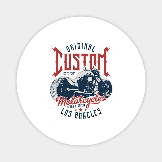 Original Custom - Motorcycles Magnet by Hariolf´s Mega Store